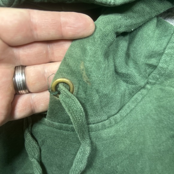 Vintage Green Bay Packers Hoodie Mens XL Sweatshirt NFL Football Zip Up Sweater - Picture 6 of 11